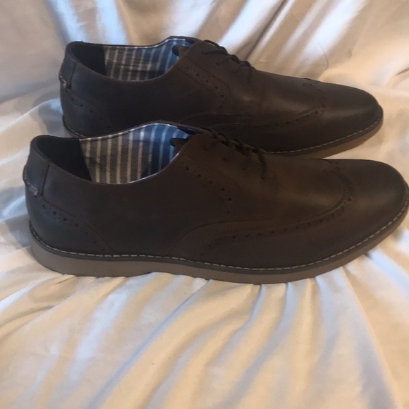 Sperry Newman Wing Tip Amaretto Size 13 - Picture 5 of 7